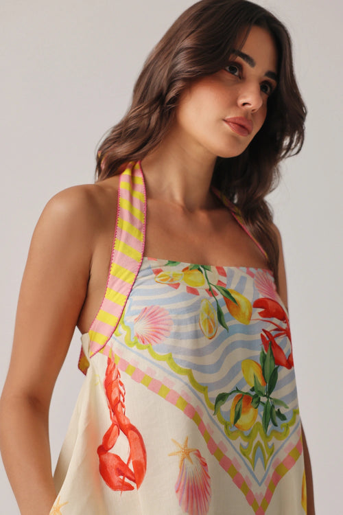 Summer Zest Isles Hazel Mini Dress