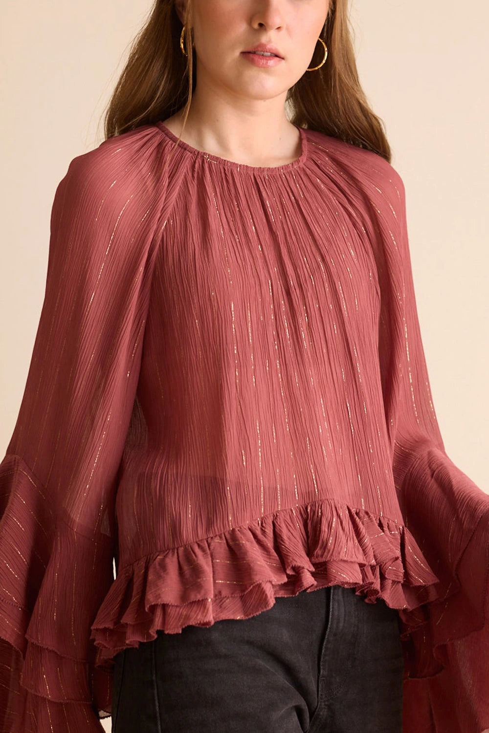 Sophia Chiffon Blouse