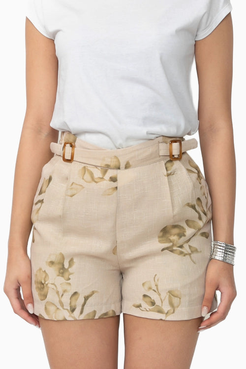 Beige Palma Shorts