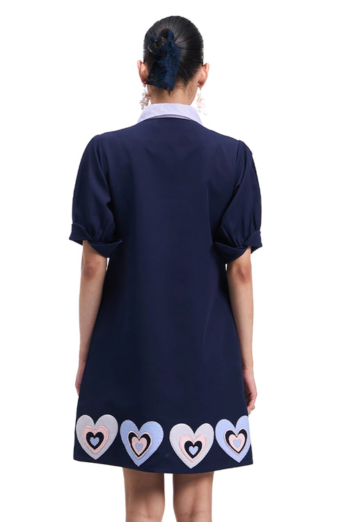 Heartsong Navy Dress