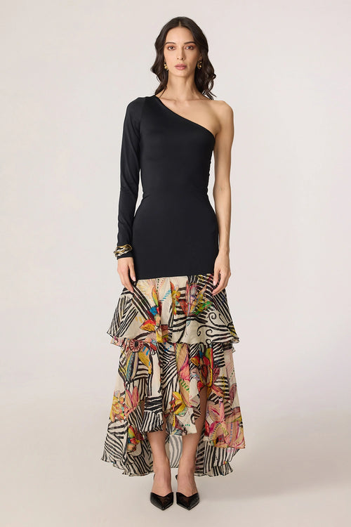 Lima Black Multi Dress