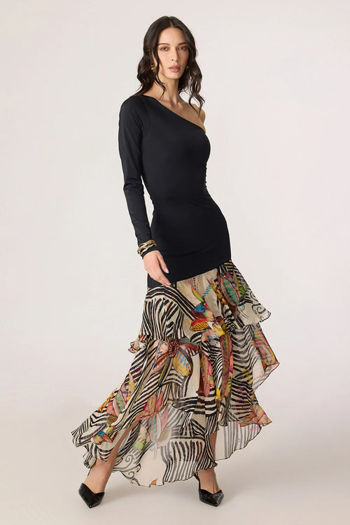 Lima Black Multi Dress