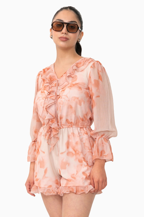 Peach Quartz Playsuit