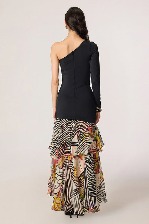 Lima Black Multi Dress