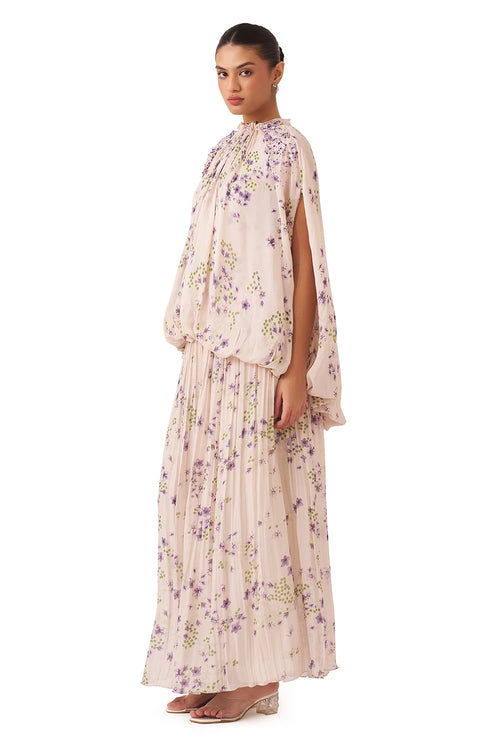 Printed Lavender Sunlit Co-ord Set