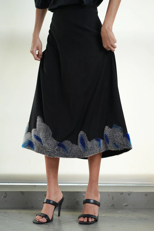Black Flame Skirt
