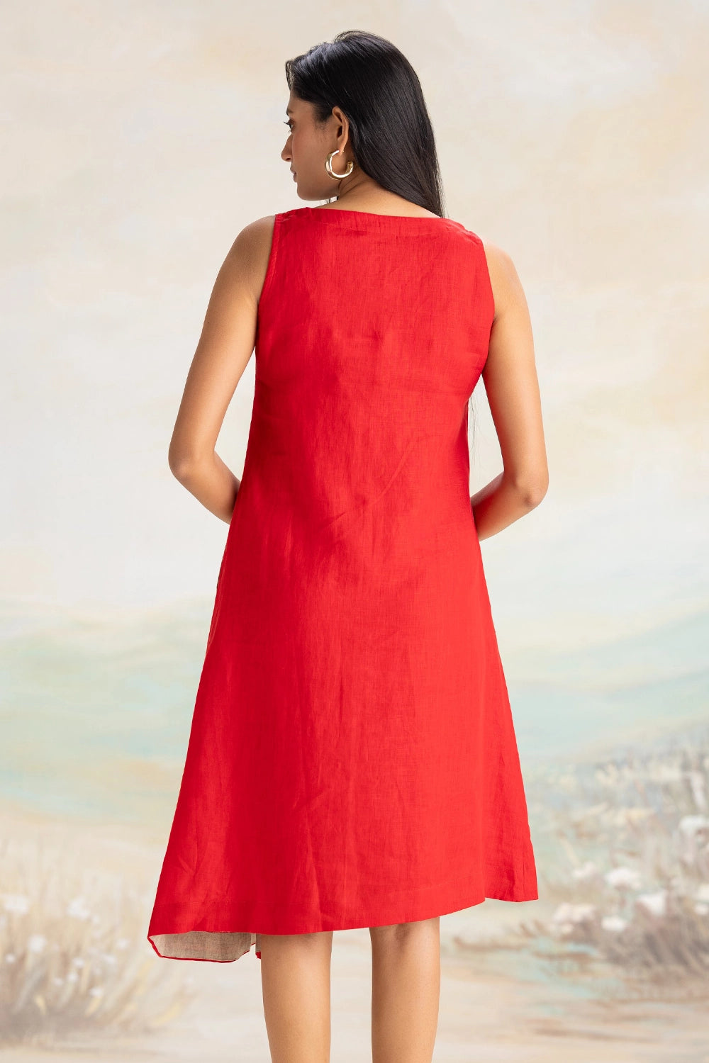 Vine Lines  Celine Red Dress