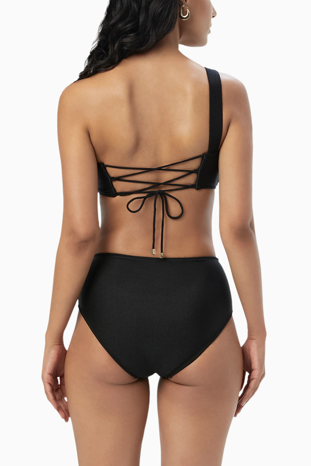 Obsidian Ripple One Piece Swimsuit
