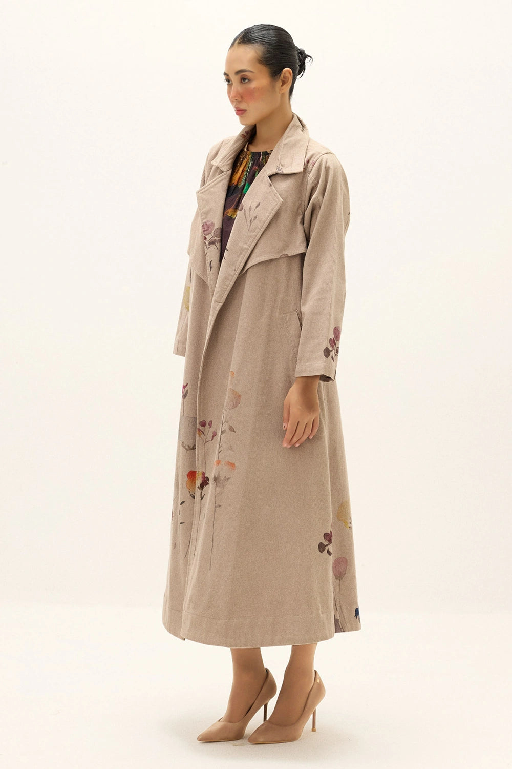 Taupe Trench Coat