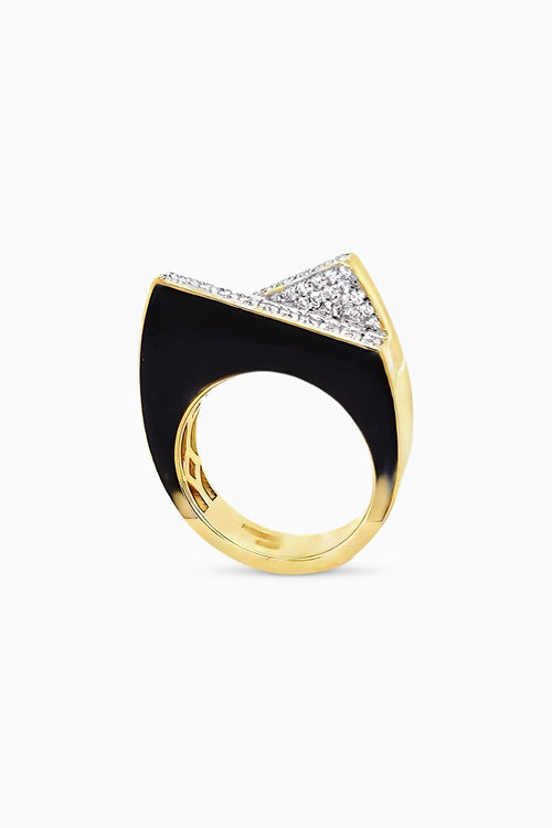 Noir Edge Ring