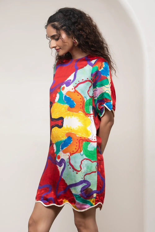 Alya Shift Dress