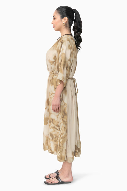 Beige Nomi Dress