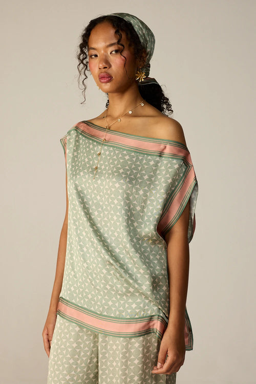 Green Freya Top Co-ord Set
