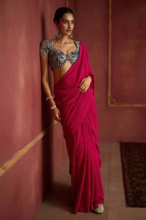 Ren Blouse with Saree