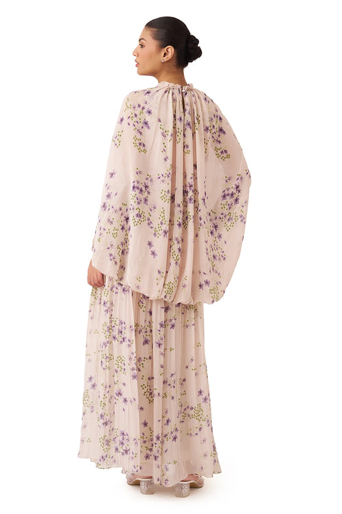 Printed Lavender Sunlit Co-ord Set