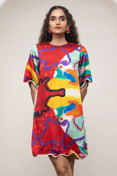 Alya Shift Dress