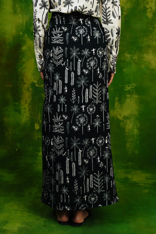 Jungle Dhoti Skirt