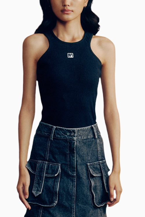 Black Rib Top