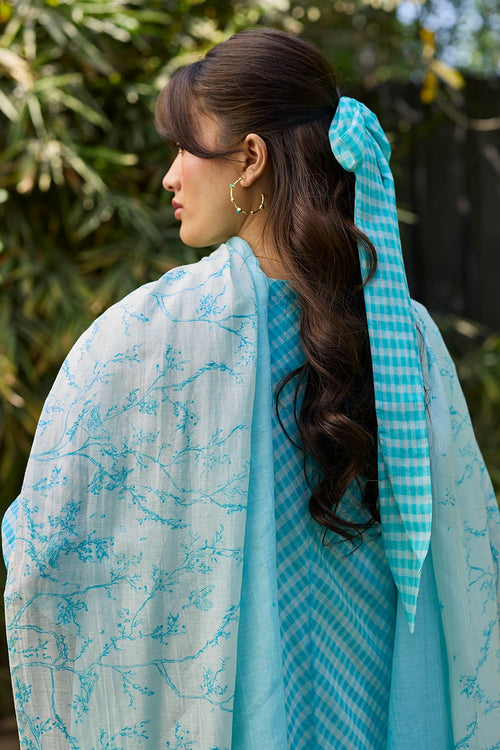 Joyful Paths Blue Kurta Set