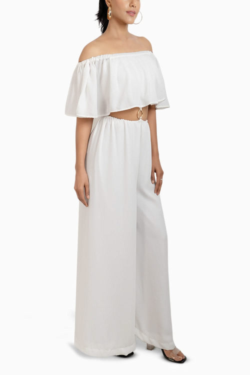 White Santorini Jumpsuit