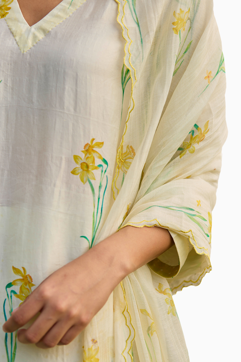 Dawn Daffodil Yellow Kurta Set