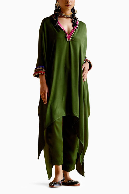 Bhavishya Green Co-ord Set