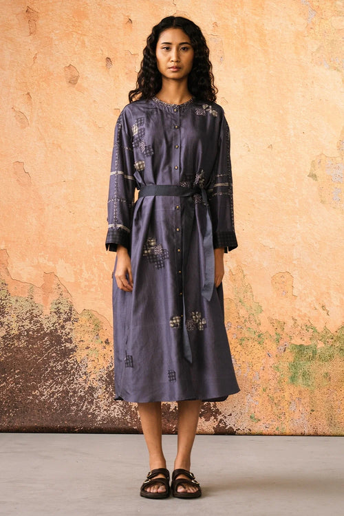 Stone Blue Avani Shirt Dress