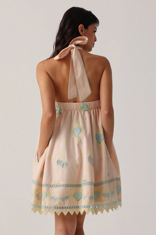 Peach Isles Hazel Mini Dress