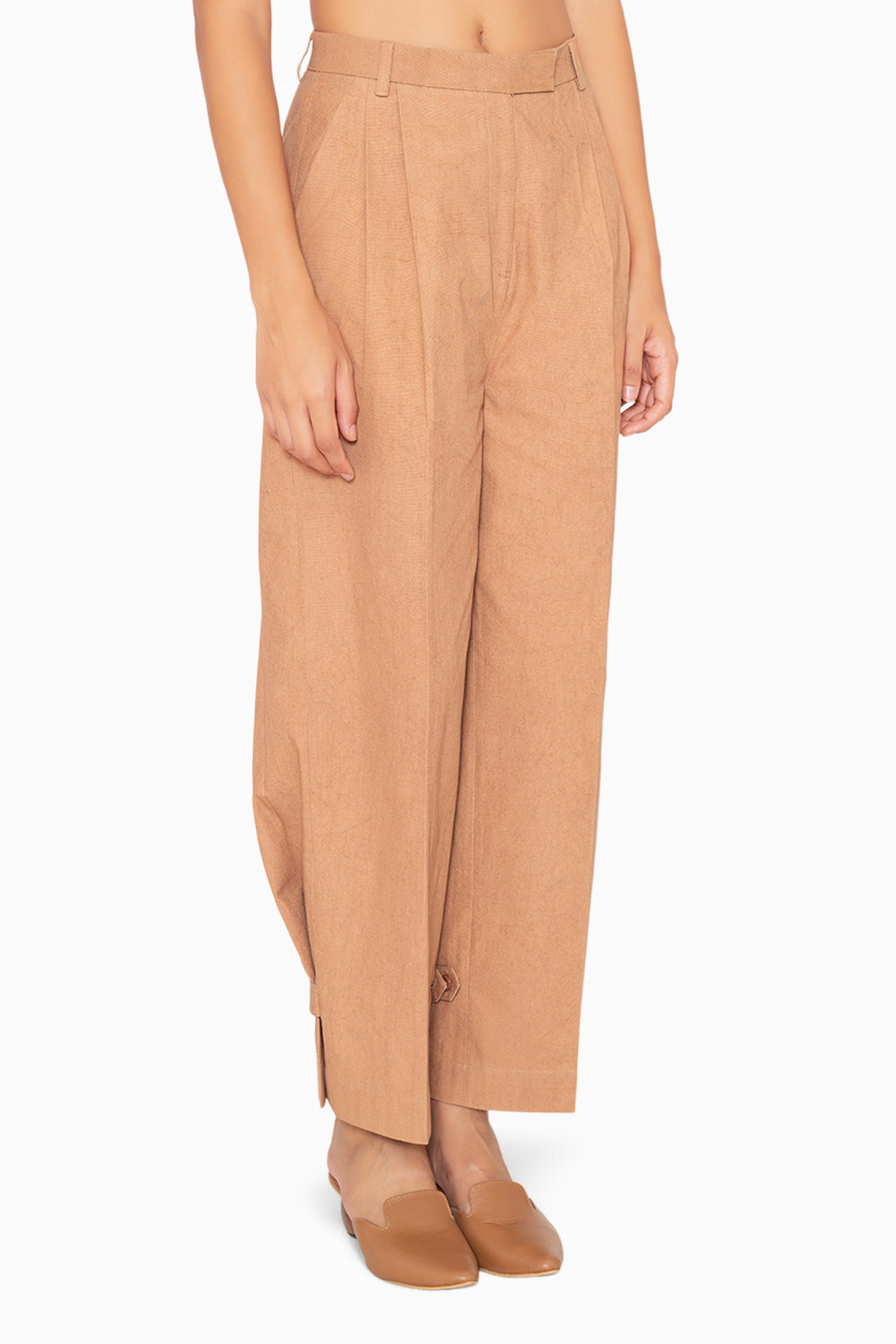 Luminous Land Brown Pants