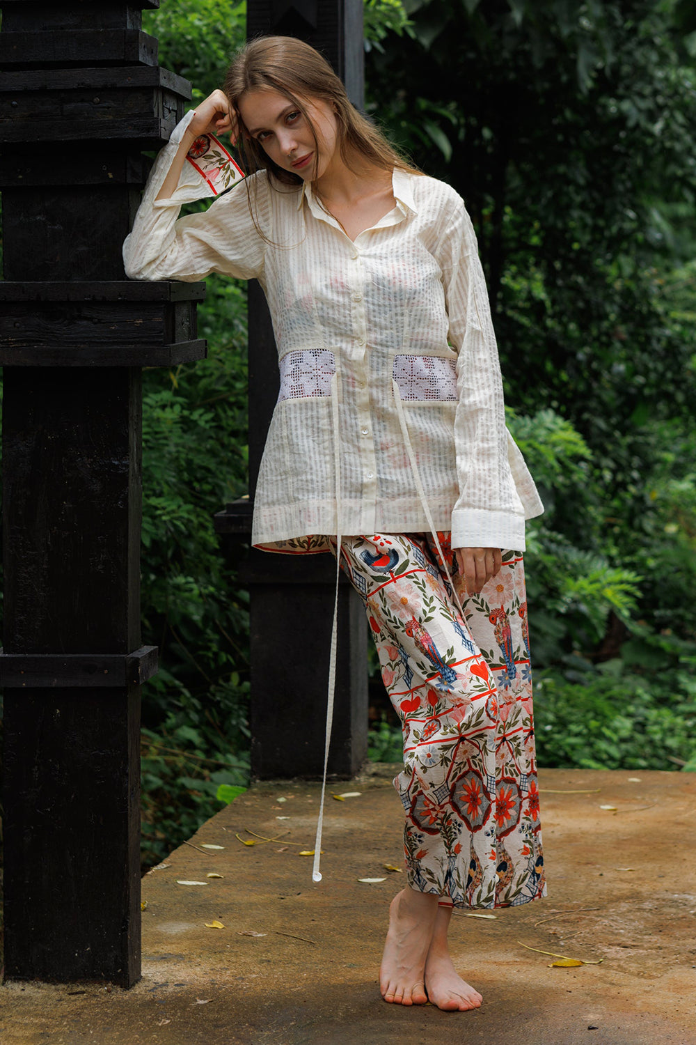 Cloud White Whisper Co-Ord Set