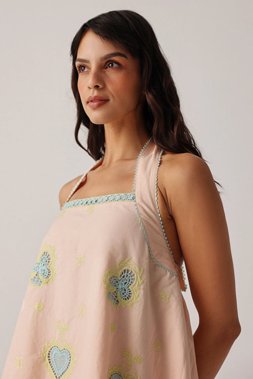 Peach Isles Hazel Mini Dress