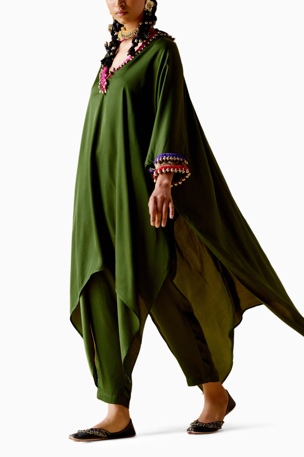 Bhavishya Green Co-ord Set