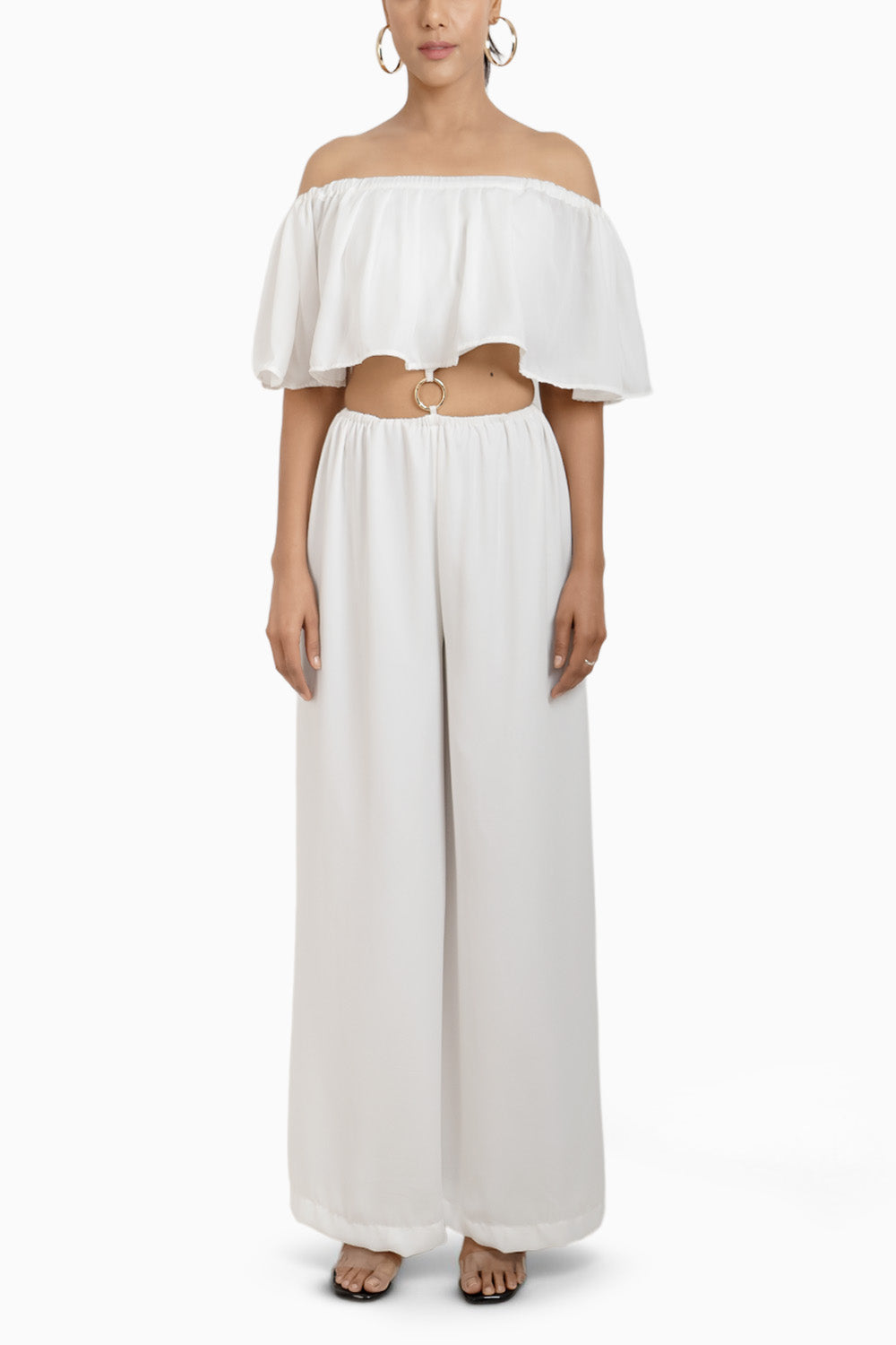 White Santorini Jumpsuit