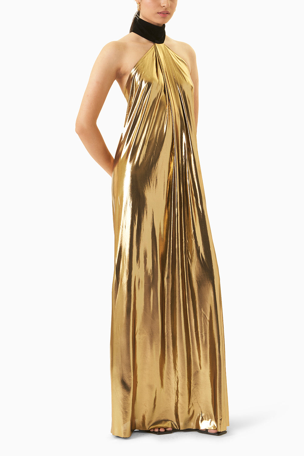 Oly Liquid Gold Dress