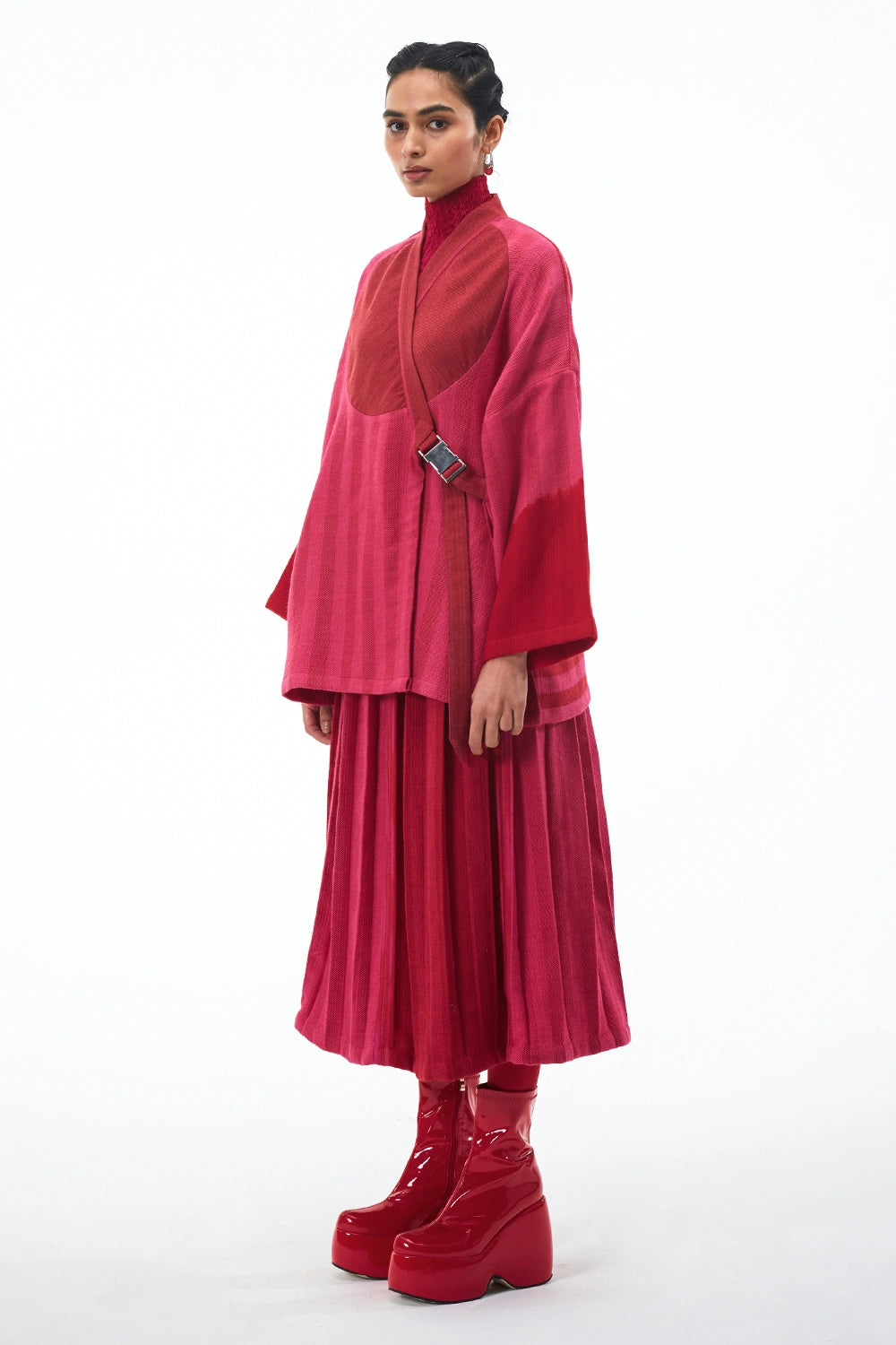 Red Rani Shepherd's Skirt