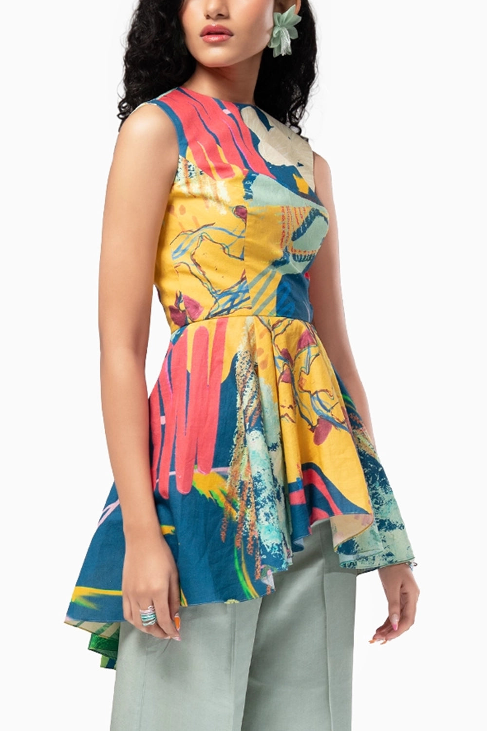 Ciel Peplum Top