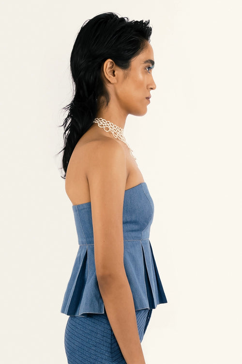 Box Pleat Top
