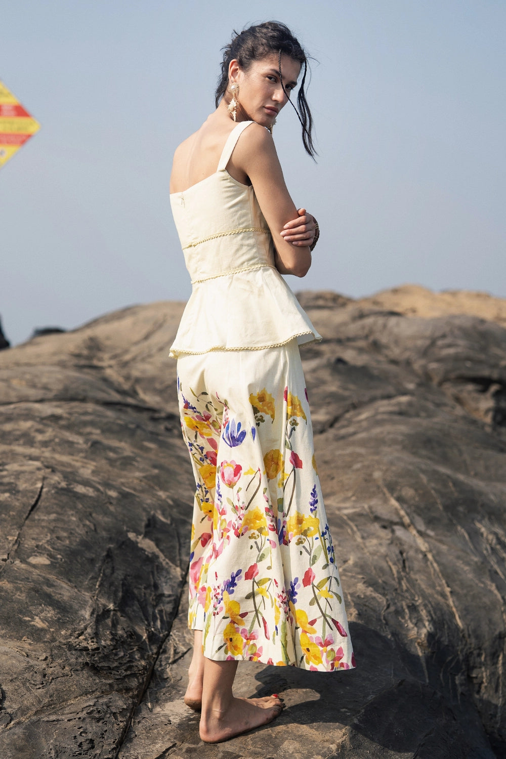 Floral Skirt Set