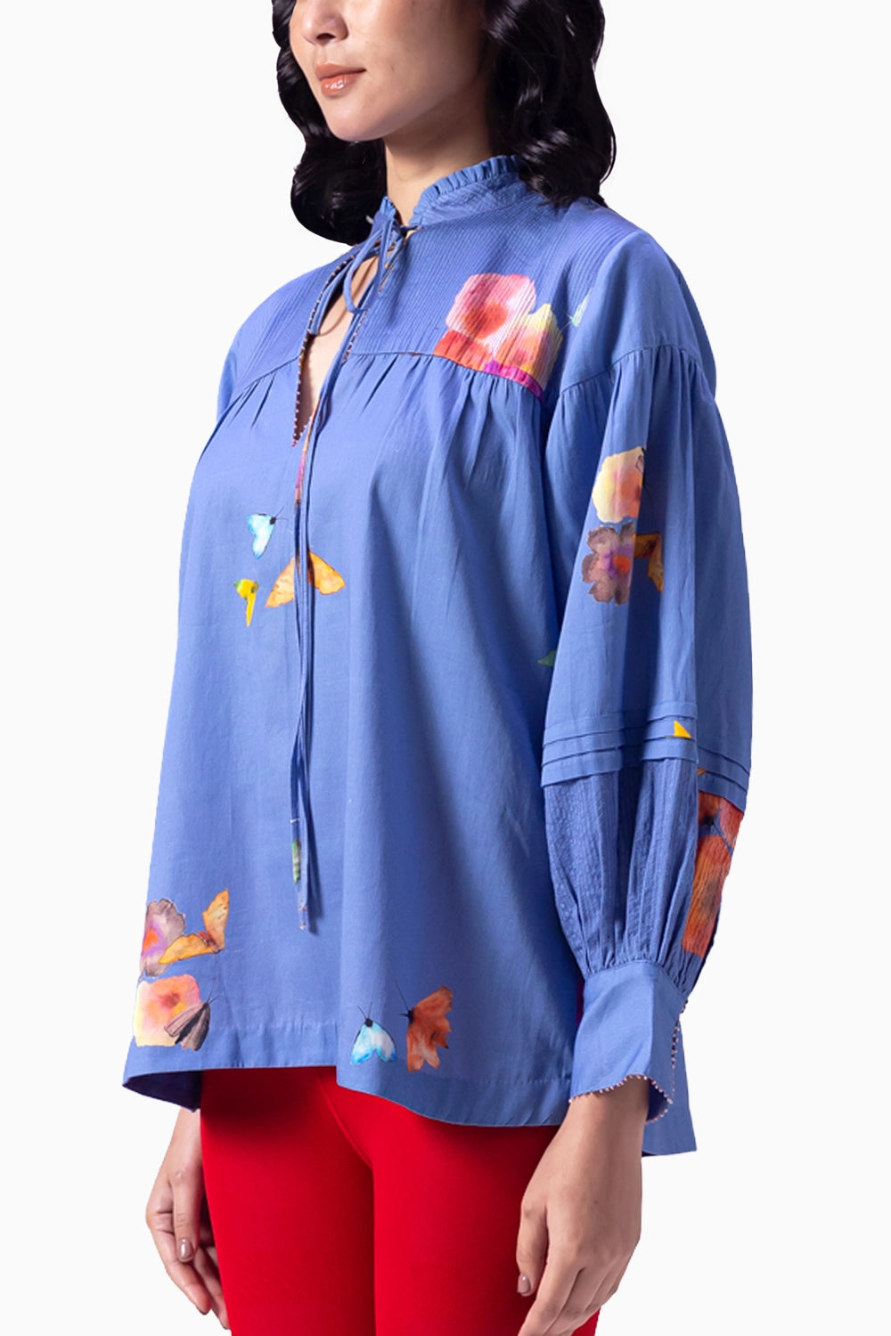 Umi  Blue Top