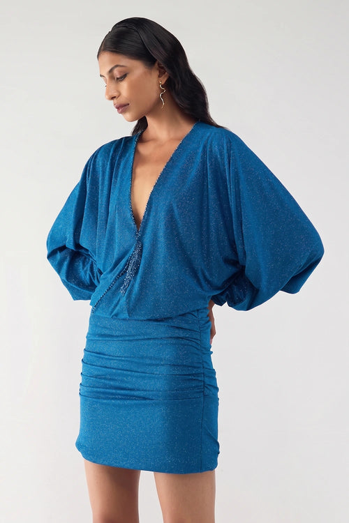Blue Azure Mini Dress
