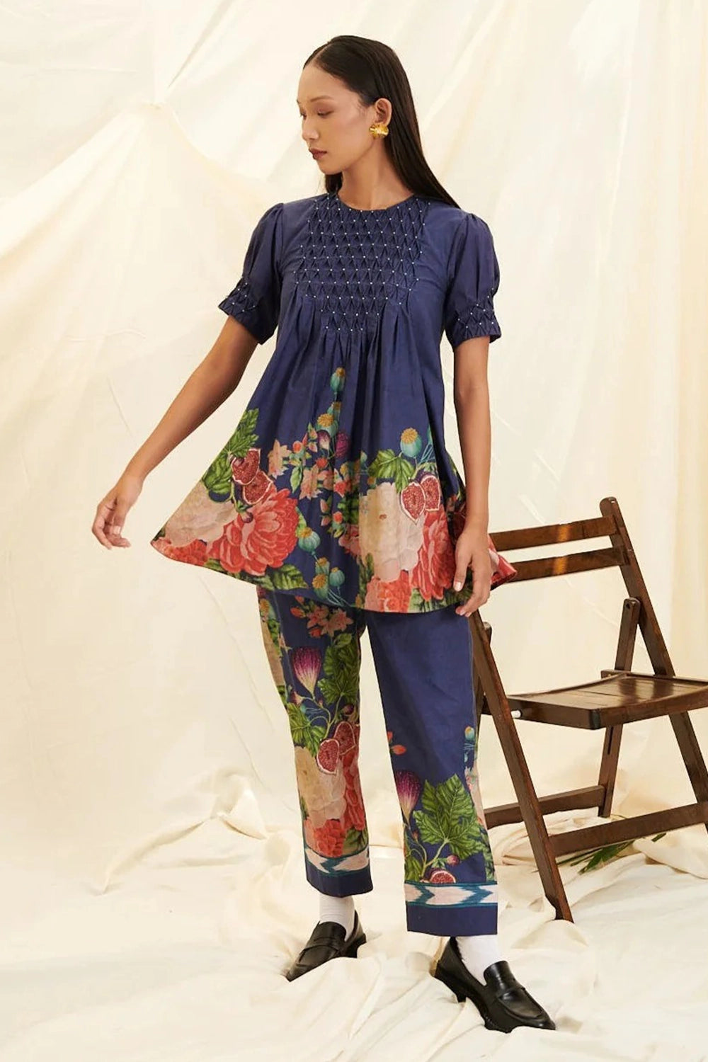 Poppy Bloom Print Co-ord Set