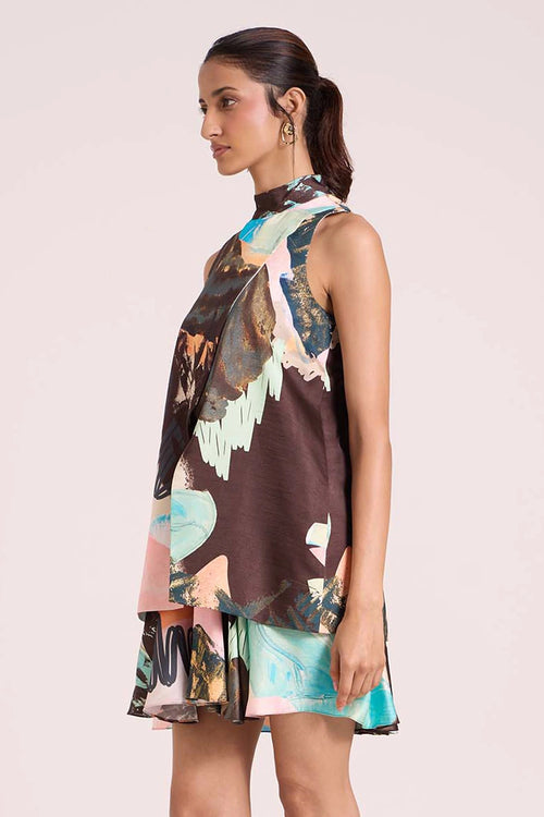 Chione Short Dress