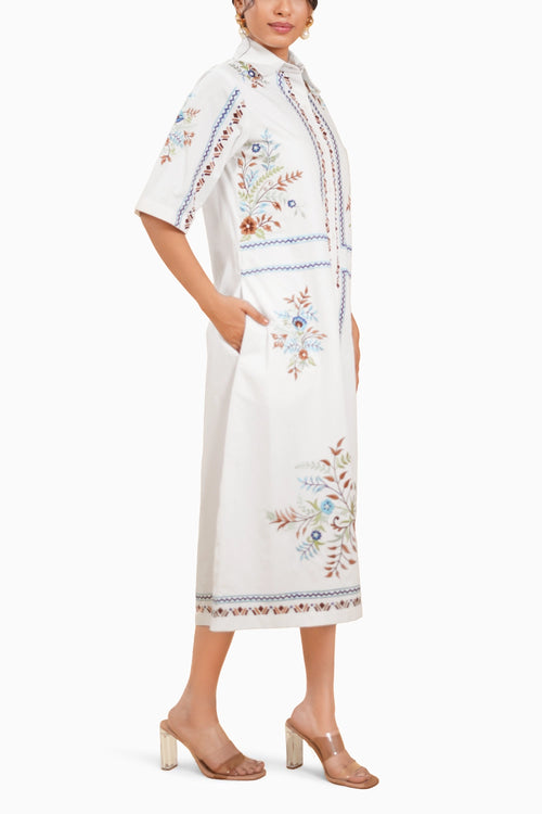Iris Breeze Shirt Dress