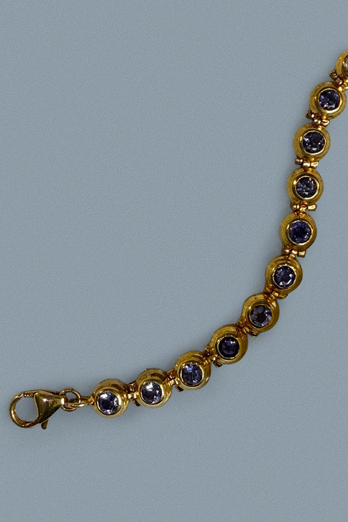 Kayanite Gold Bracelet