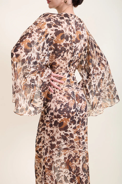 Briana Cleo Kaftan Dress
