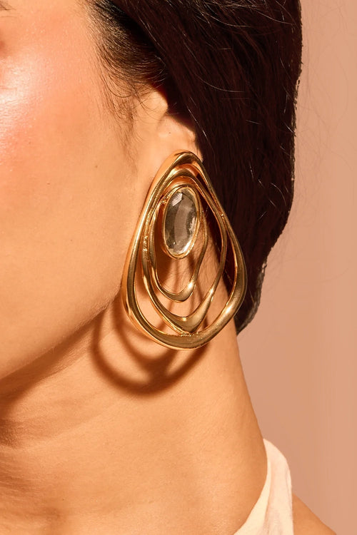Wave Statement Earring