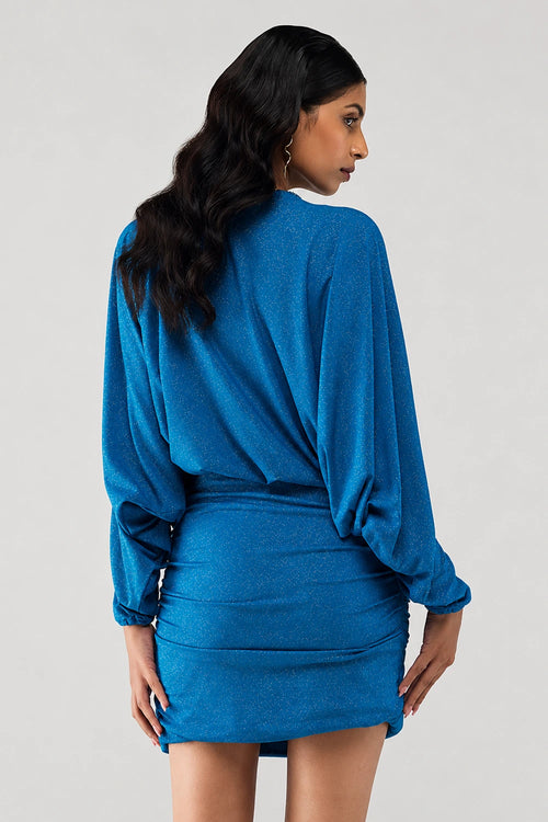 Blue Azure Mini Dress
