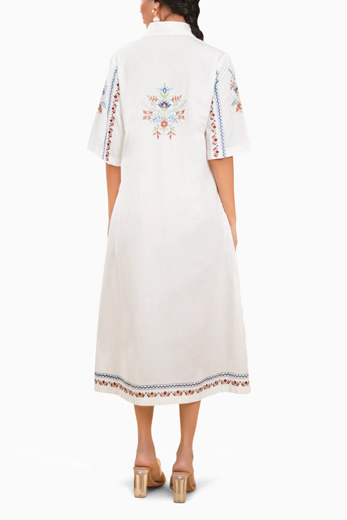 Iris Breeze Shirt Dress