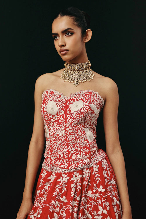 Parsi Gaara Corset Blouse