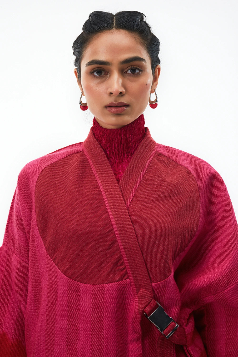 Red Rani Weaver's Jacket